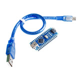 Tarjeta Arduino Nano 3.0 Mini Usb Con Cable Usb