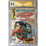 Autografo Stan Lee Amazing Spiderman Comic Cgc Autografiado