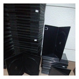 Cajas Dvd Surtido, 44cajas Dobles,26 Slim Y 56 De 44mm Negra