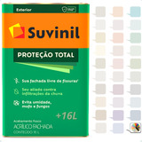 Tinta Borracha Liquida Para Parede Tons Leves Suvinil  +16 L