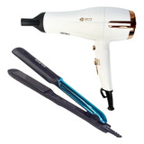 Secador De Pelo 2000w + Planchita De Pelo Kit Tourmaline