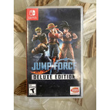 Jump Force Deluxe Edition Nintendo Switch Raro Original Ns