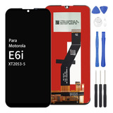 Pantalla Display Touch Lcd Para Motorola E6i Xt2053-5 Negro