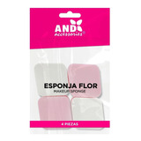 Esponja Para Maquillaje Ananda Paquete 4 Pzas