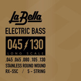 La Bella Rxs5c Encorado Para Bajo 5 Cuerdas 045 130