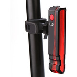 Luz Para Bicicleta Recargable Usb Led - Laser 