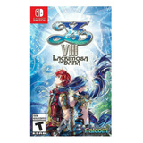 Ys Viii: Lacrimosa Of Dana  Standard Edition Nis America Nintendo Switch Físico