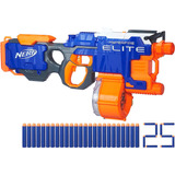 Nerf Hyperfire Motorized Elite Blaster, Tambor De 25 Dotes,