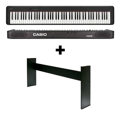 Kit Piano Digital Casio Cdp-s110 + Mueble Soporte De Madera