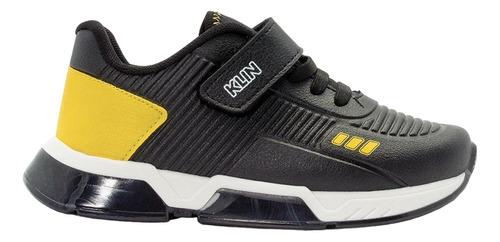 Tenis Klin Light 604034000 Para Niños-negro