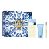 Set Dolce & Gabbana Light Blue Edt 100ml Premium