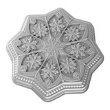 Molde Para Torta Copo De Nieve Snowflakes Nordic Ware