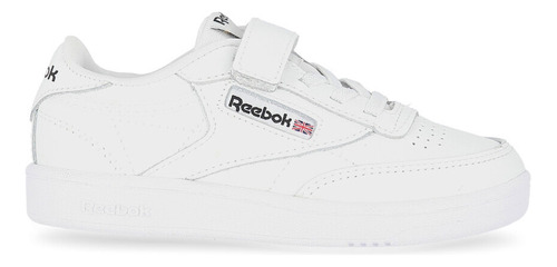 Zapatillas Reebok Club C 1v Para Niños En Blanco Y Negro | M