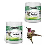 Alimento Nectar Colibri Picaflor  Exzootix 300g X2 Unidades