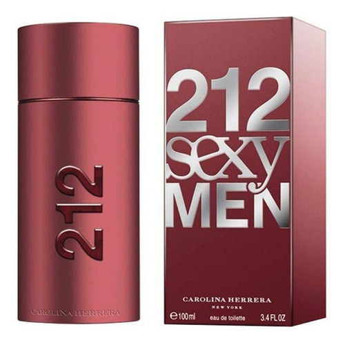 212 Perfume Sexy Edt Para Hombre, 100 Ml, Unidad De Volumen 100 Ml