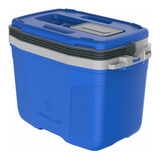 Caixa Térmica 32 Litros Cooler Praia 45 Latas Azul Termolar