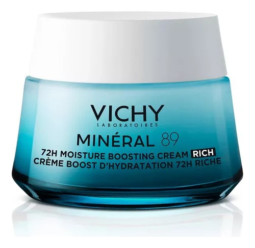 Crema Facial Hidratante Mineral 89 Rich Vichy X 50 Ml