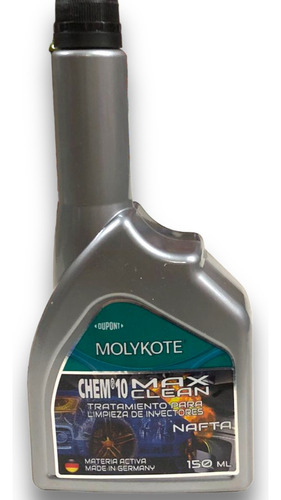 Limpia Inyectores Molykote Nafta Nuevo Chem10 150ml