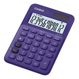 Calculadora Just Desk Casio Ms20ucpl Morada 12 Digitos 