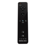 Wiimote Nunchuk Mando De Juego Bluetooth Inalámbrico / Negro