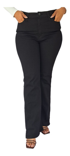 Pantalon Levi's Para Dama Acampanado 515 Negro