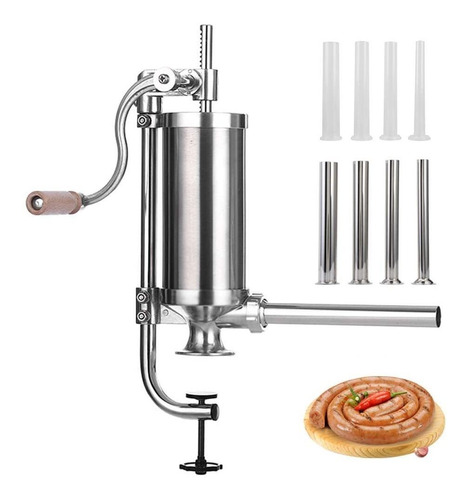 Embutidora De Salchichas Casera Master Feng, 1.5l,acero Inox