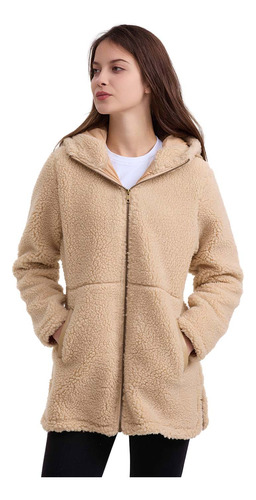 Polar Mujer Tipo Chaqueta Arena Fashion's Park