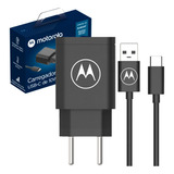 Carregador De Parede Motorola Rápido 10w - Cabo Usb-c