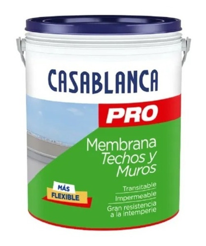 Membrana Liquida Casablanca Pro Membrana Techos Y Muros 20k