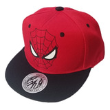 Gorro Jockey Snapback De Hombre Araña.