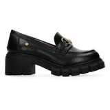 Zapato Casual Salamandra Negro Para Mujer [sal32]