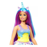 Muñeca Unicornio Barbie Dreamtopia - Mattel