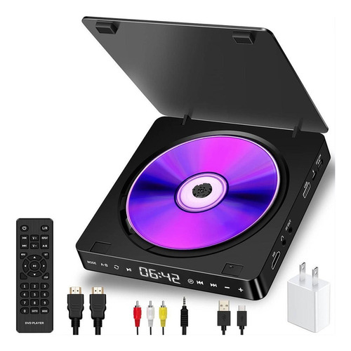 Mini Reproductor De Cd Home Dvd/vcd Hd Video Dvd Player