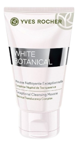 Espuma Facial Limpiadora Aclarante White Botanical Yves 