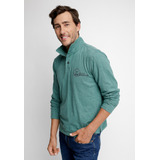 Polera Polo Hombre M/larga Verde Fw2023 Ferouch