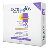 Dermaglós Protector Solar Fps50 Facial Crema Compacta Color