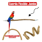 Cuerda Flexible Jumbo. Juguetes Para Loros, Cacatúas, Yacos