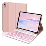 Funda Con Teclado Para iPad 10 Gen (a2696/a2777/a2757) 10.9