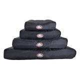 Cama Impermeable Con Memory Foam Para Perro Mascan M Color Negro