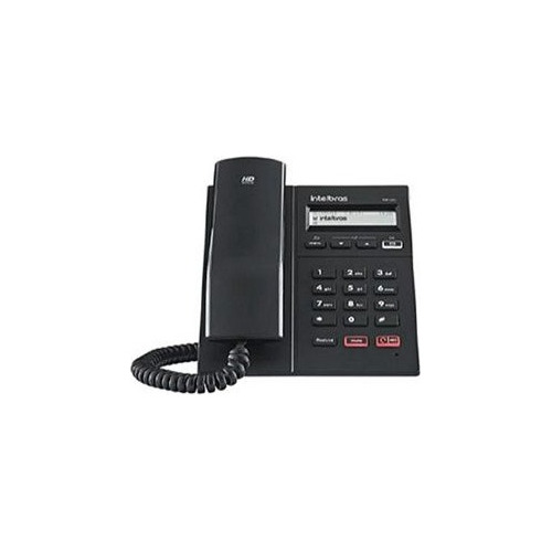 Telefone Ip Voip Tip 125i Intelbras  Sts Preto Sip