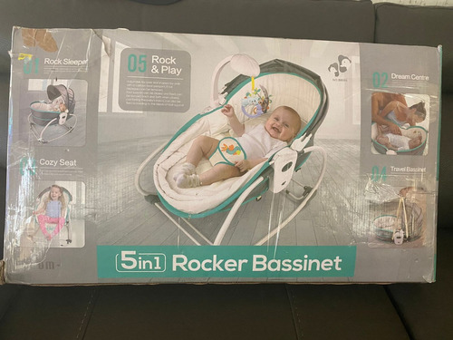 Silla Nido 5 En 1 Rocker Bassinet