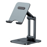 Suporte De Mesa Metal Para Celular E iPhone Baseus Ajustável