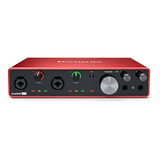 Interfaz De Audio Usb Focusrite Scarlett 8i6 (3.a Generación