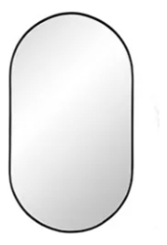 Espejo Colgar Rectangular Negro Tic Tac 40x70cm - Reflejar
