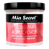 Cover Pink Acrylic Powder 118gr Mia Secret Uñas Esculpidas