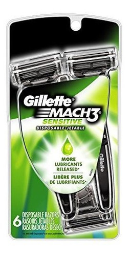 Afeitadora Gillette Mach3 - Maquinilla De Afeitar Desechable