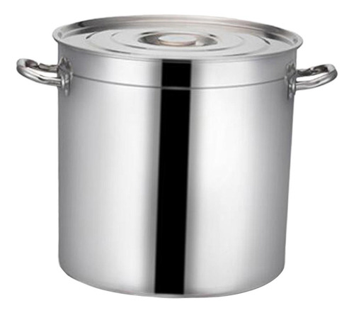 Olla De Cocina De Acero Inoxidable, Olla Grande Para 40cm