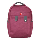 Mochila Rosa Notebook Executiva Swissland Impermeável