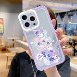 Funda De Teléfono Kawaii Sanrio Hello Kitty Cinnamoroll Para