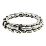 Pulsera De Estilo Retro Para Hombre, Brazalete De Cadena De